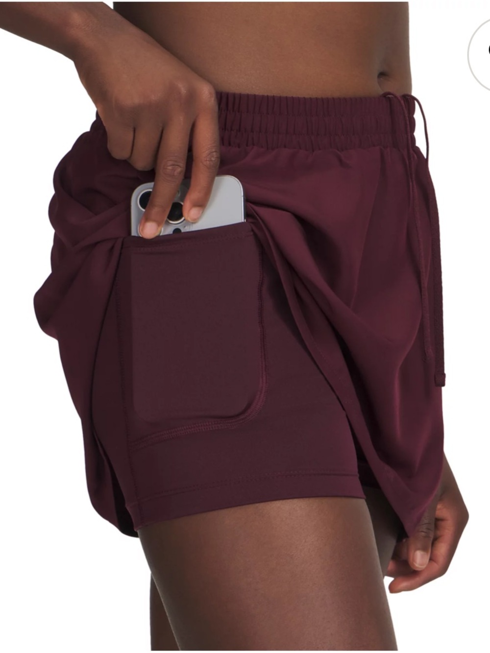 NEW Under Armour Women's Red Maroon Women’s Athletic Skirt / Skort